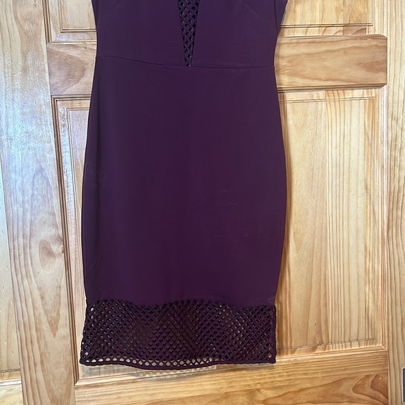 Women dress. Burgundy. Size L - Picture 3 of 5